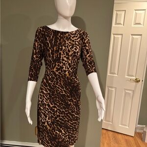Ralph Lauren Leopard Print Women's Dress